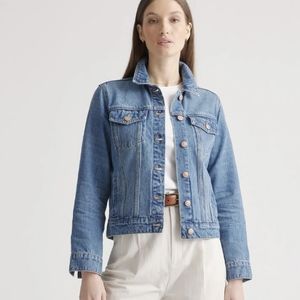 Quince Organic Cotton Denim Jacket
